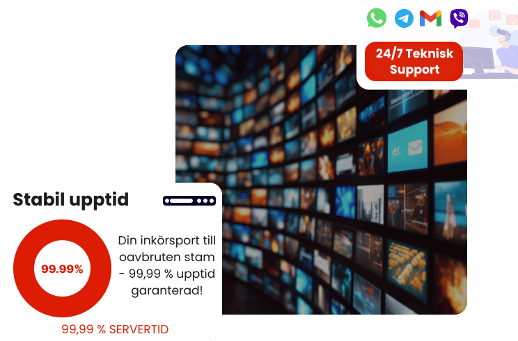 Monster IPTV erbjuder